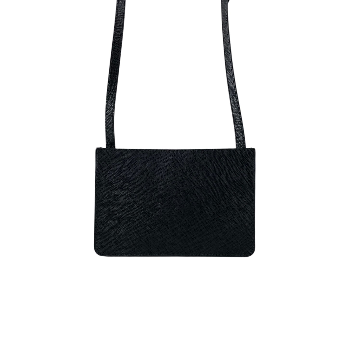 PRADA Logo Small Shoulder bag Black Vintage j8w3eu