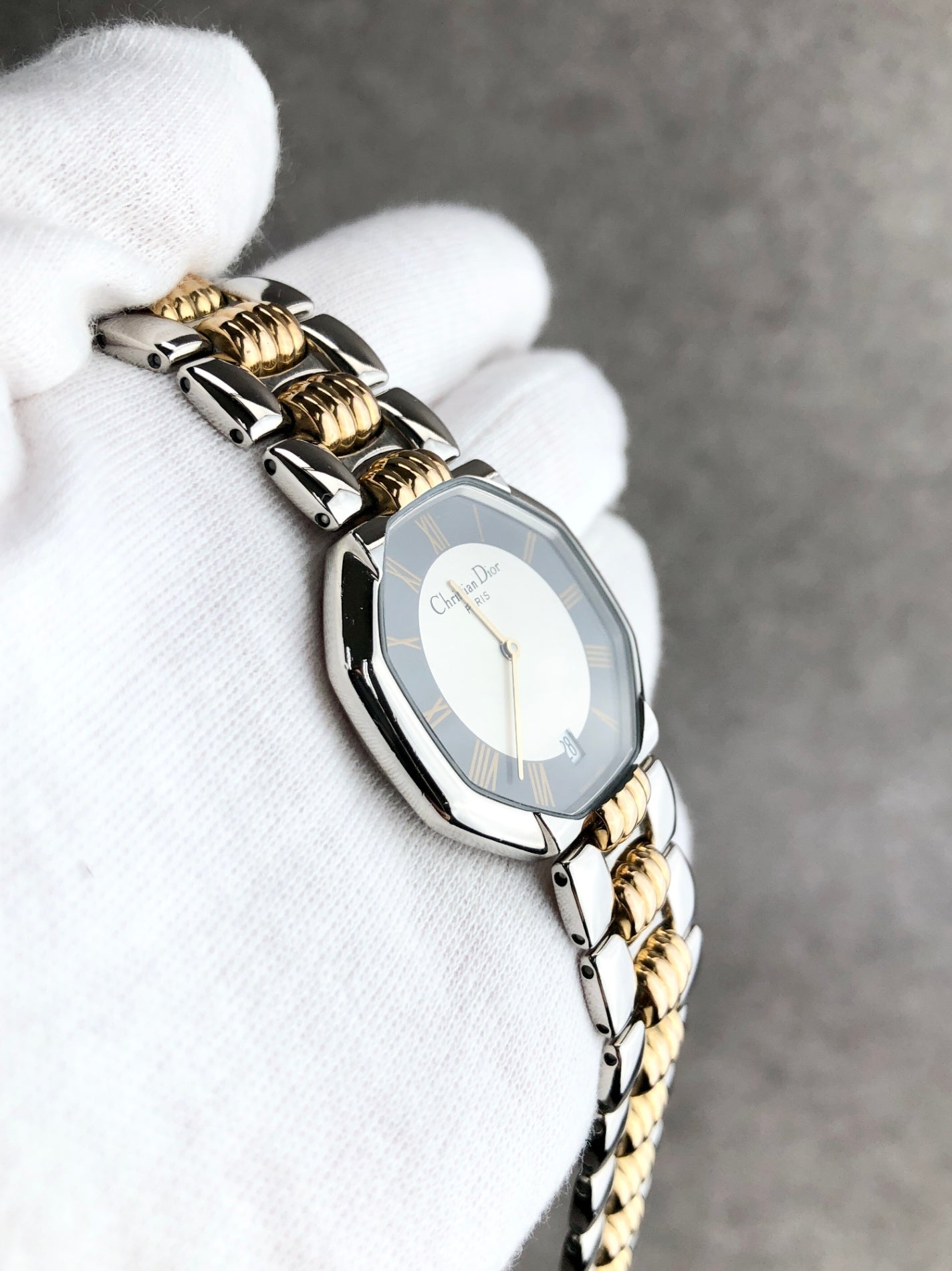 Christian Dior Watch Silver D45-204 Vintage vrnr4i