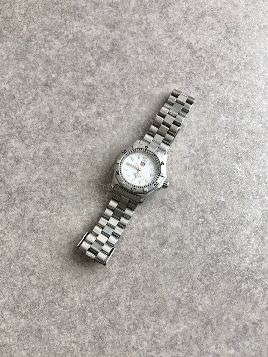 TAG Heuer Quartz Watch Silver Professional 200 wk1311 Vintage j455hr