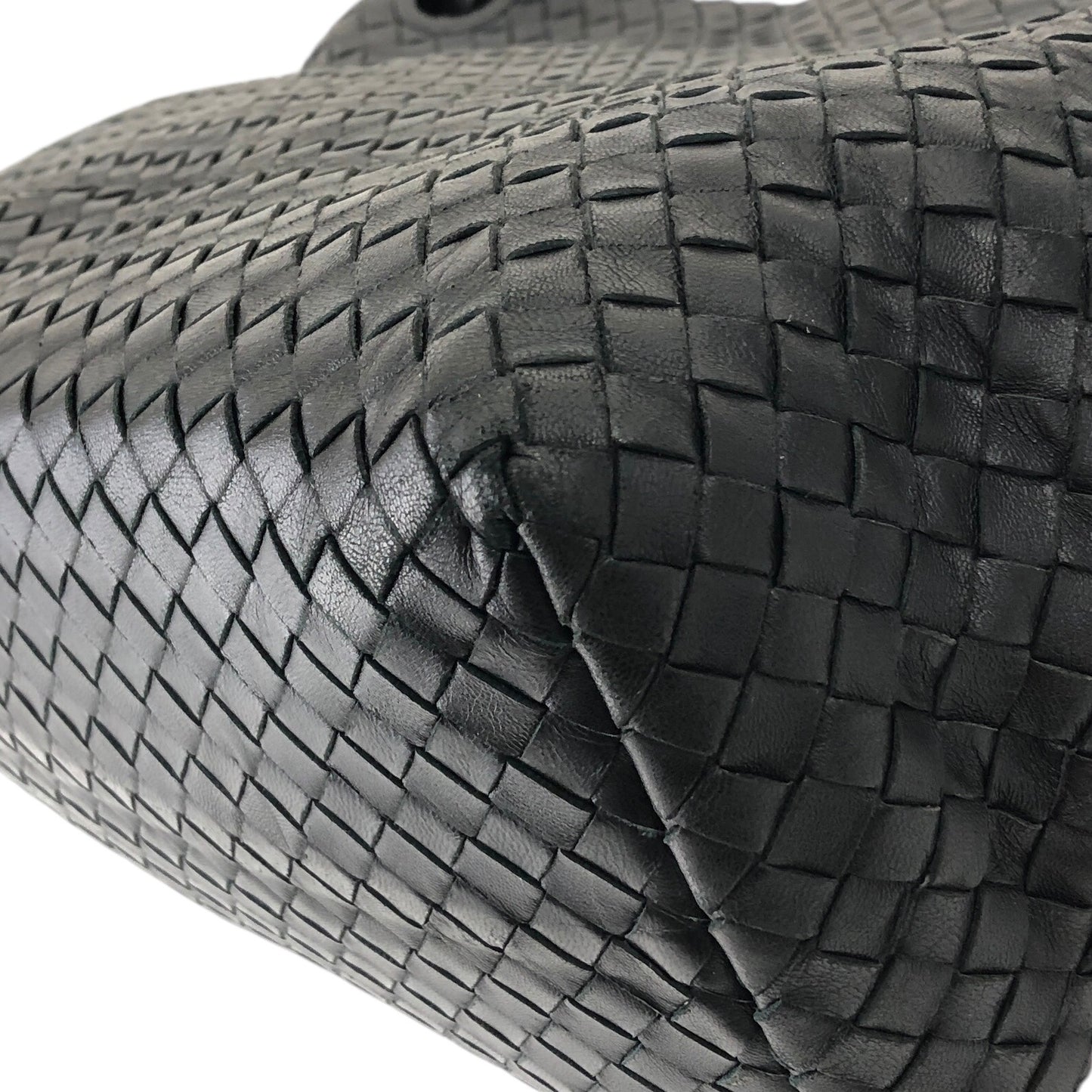Bottega Veneta Intrecciato 單肩包 黑色 Vintage 4ytbbh