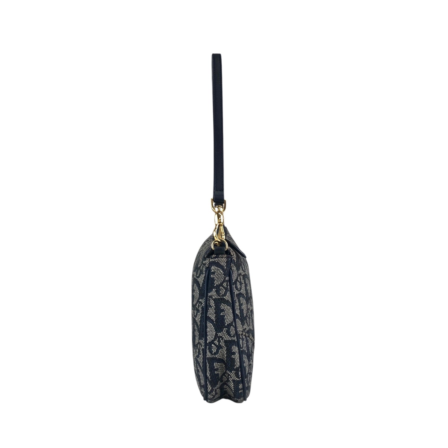Christian Dior Trotter Shoulder bag Navy Vintage vtyw8k