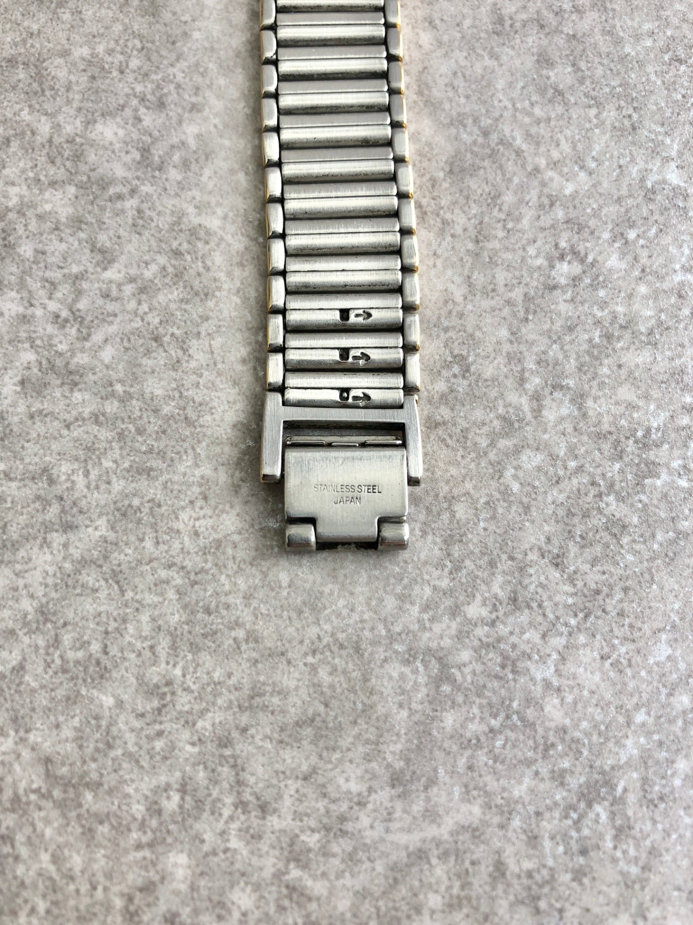 Yves Saint Laurent Quartz Watch Silver×Gold Vintage msfizj