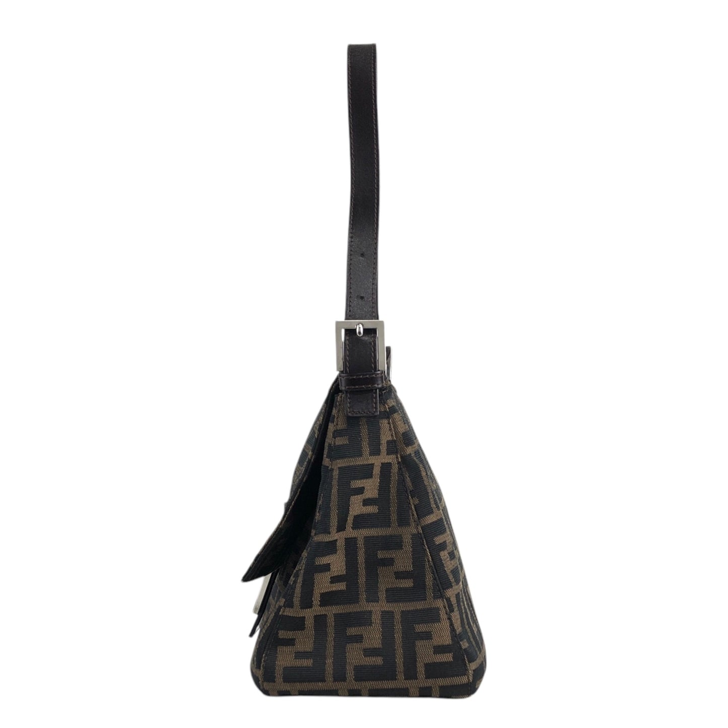 FENDI Zucca Shoulder bag Brown Vintage uipu4g