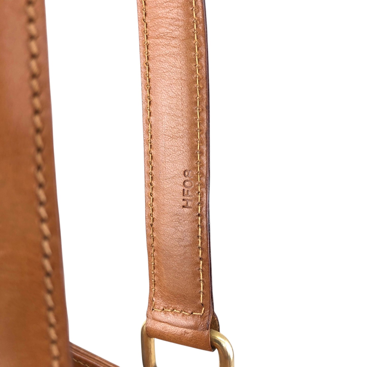 CELINE Macadam Blason Handbag White Vintage jebkgk