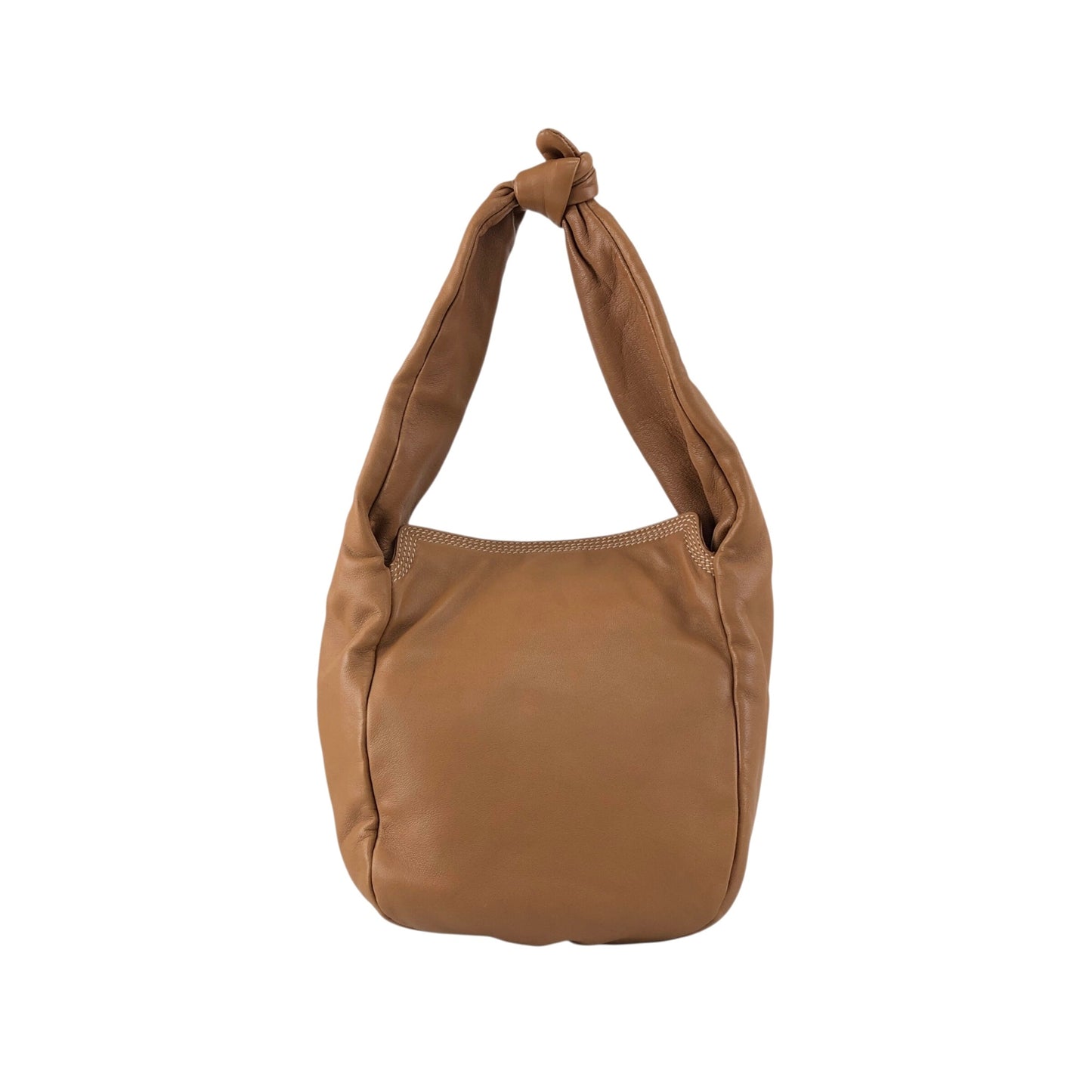 LOEWE Anagram Shoulder bag Hobobag Camel Vintage 6sxnri