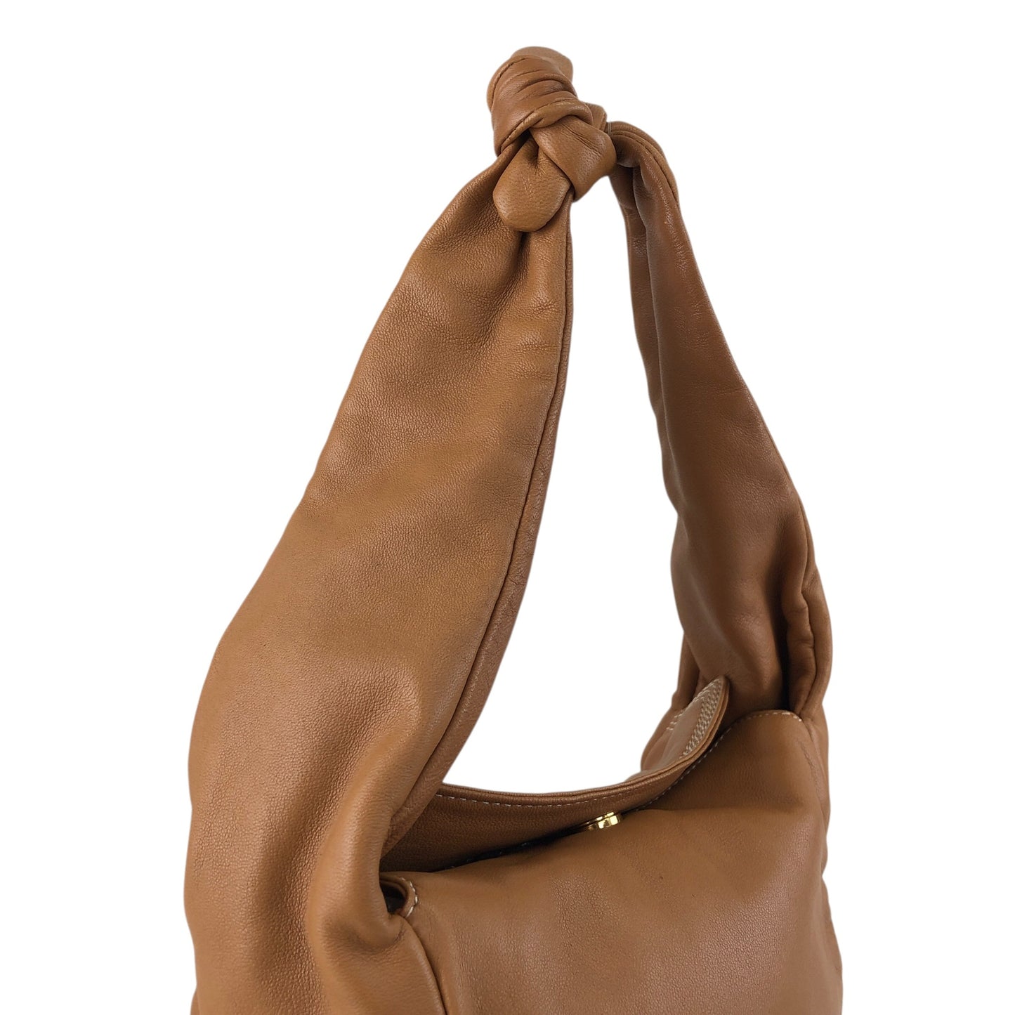 LOEWE Anagram Shoulder bag Hobobag Camel Vintage 6sxnri