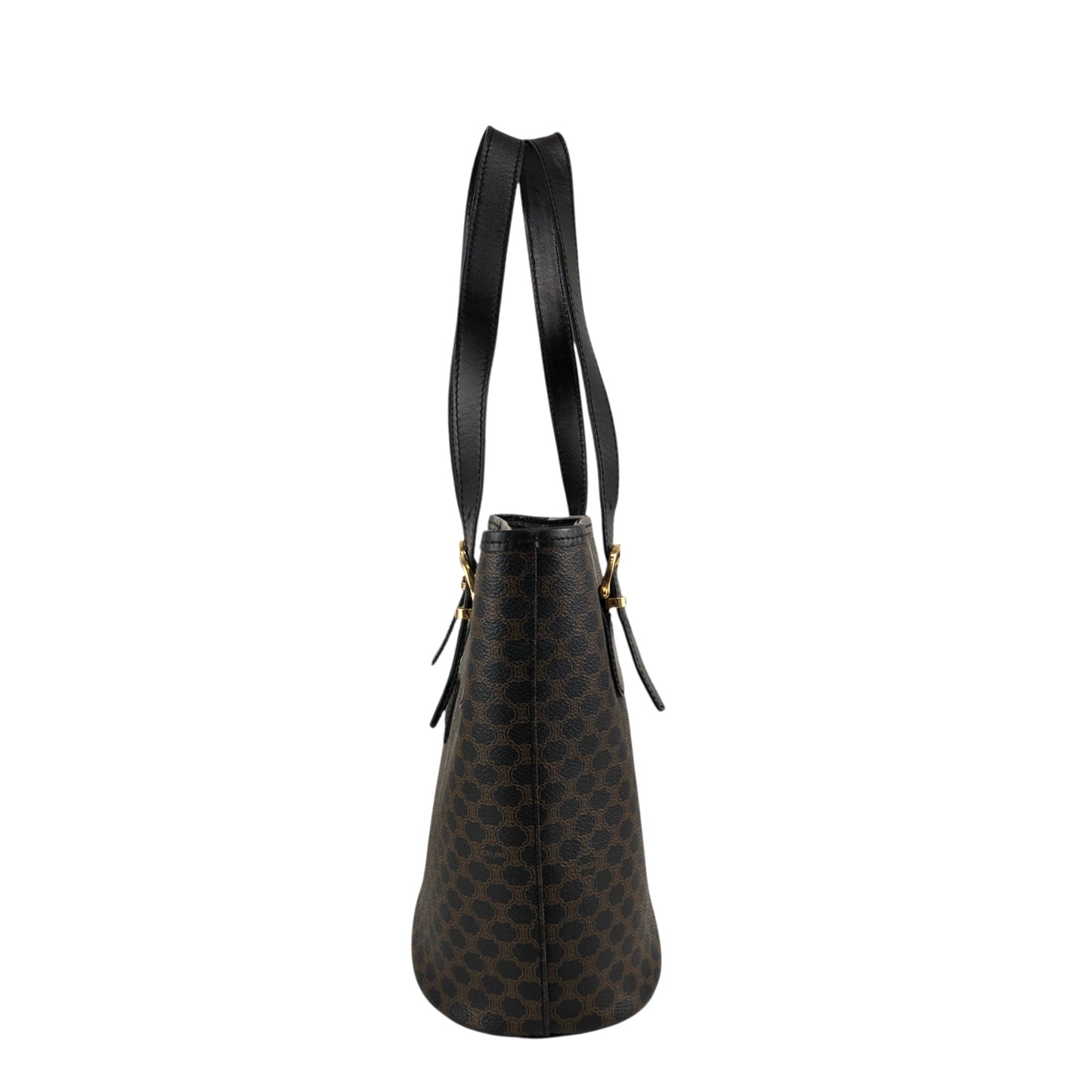 CELINE Macadam Blason Totebag Black Vintage jxzimy