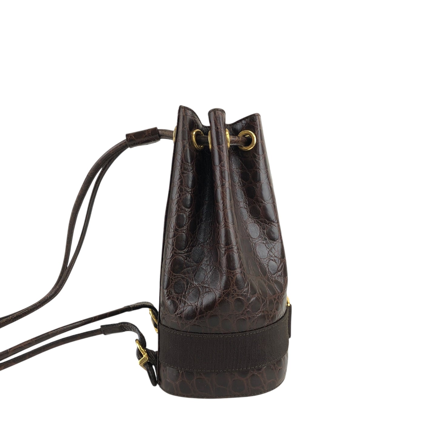 Salvatore Ferragamo Vala Backpack Brown Vintage 5t6wvc