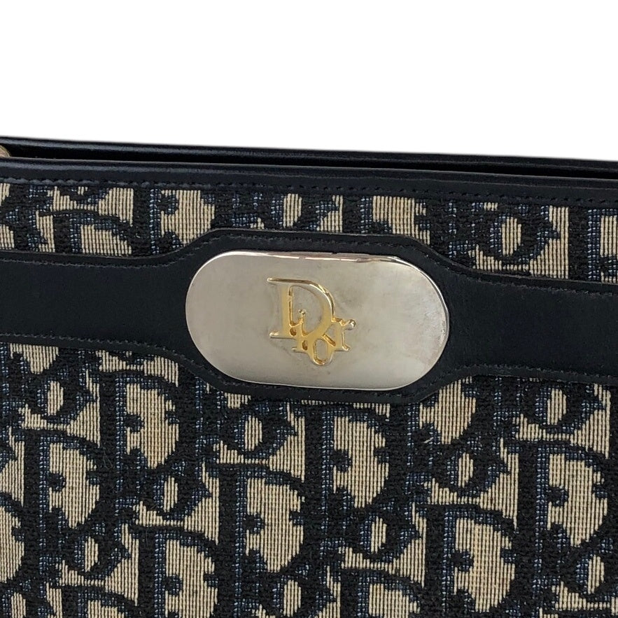 Christian Dior Trotter Logo 單肩包 海軍藍 復古 mtygbu