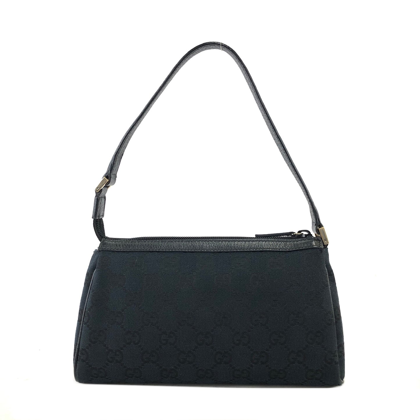 GUCCI GG Canvas Canvas Handbag Minibag Black Vintage 7cpu6d