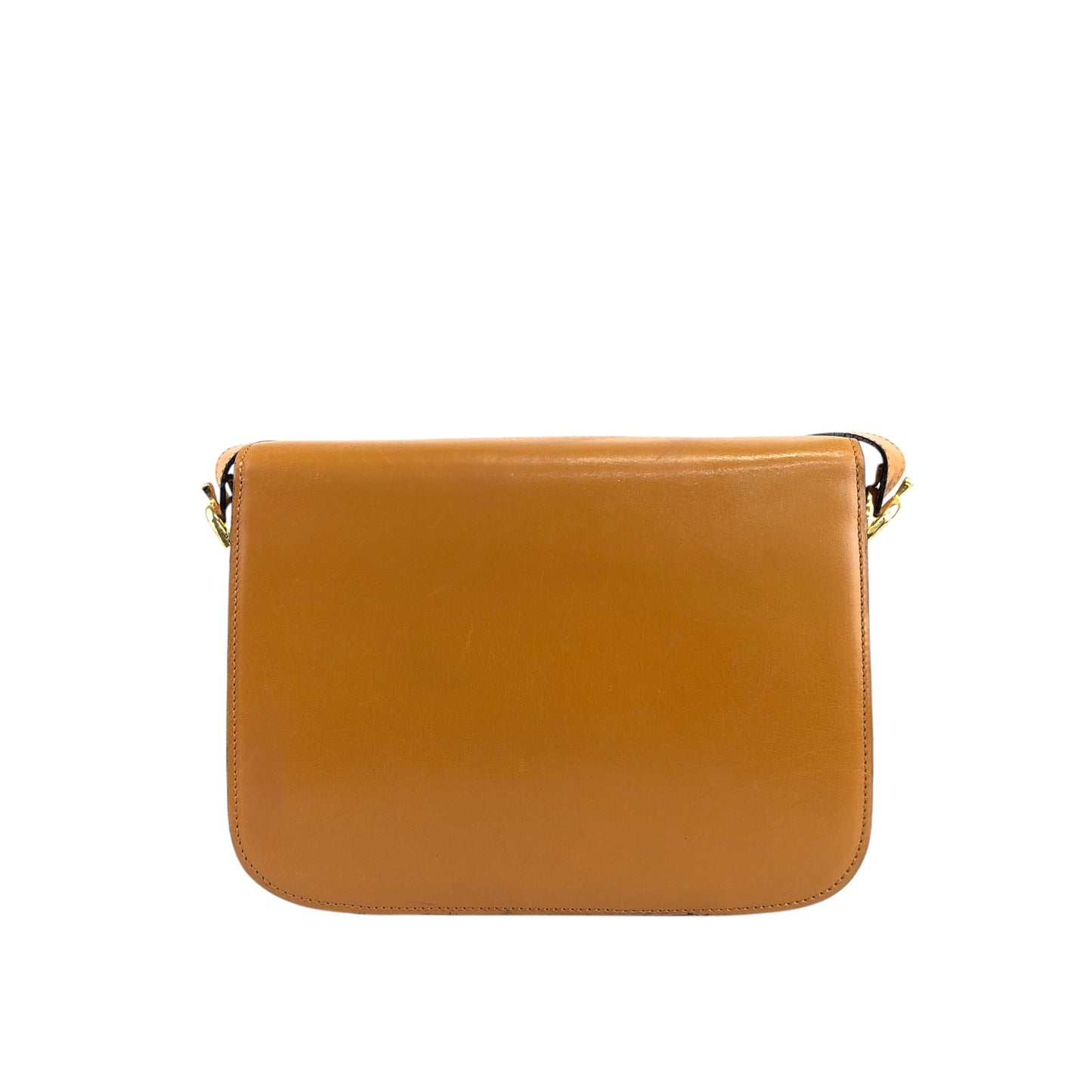 CELINE Horse Carriage Shoulder bag Camel Vintage uv4ggf