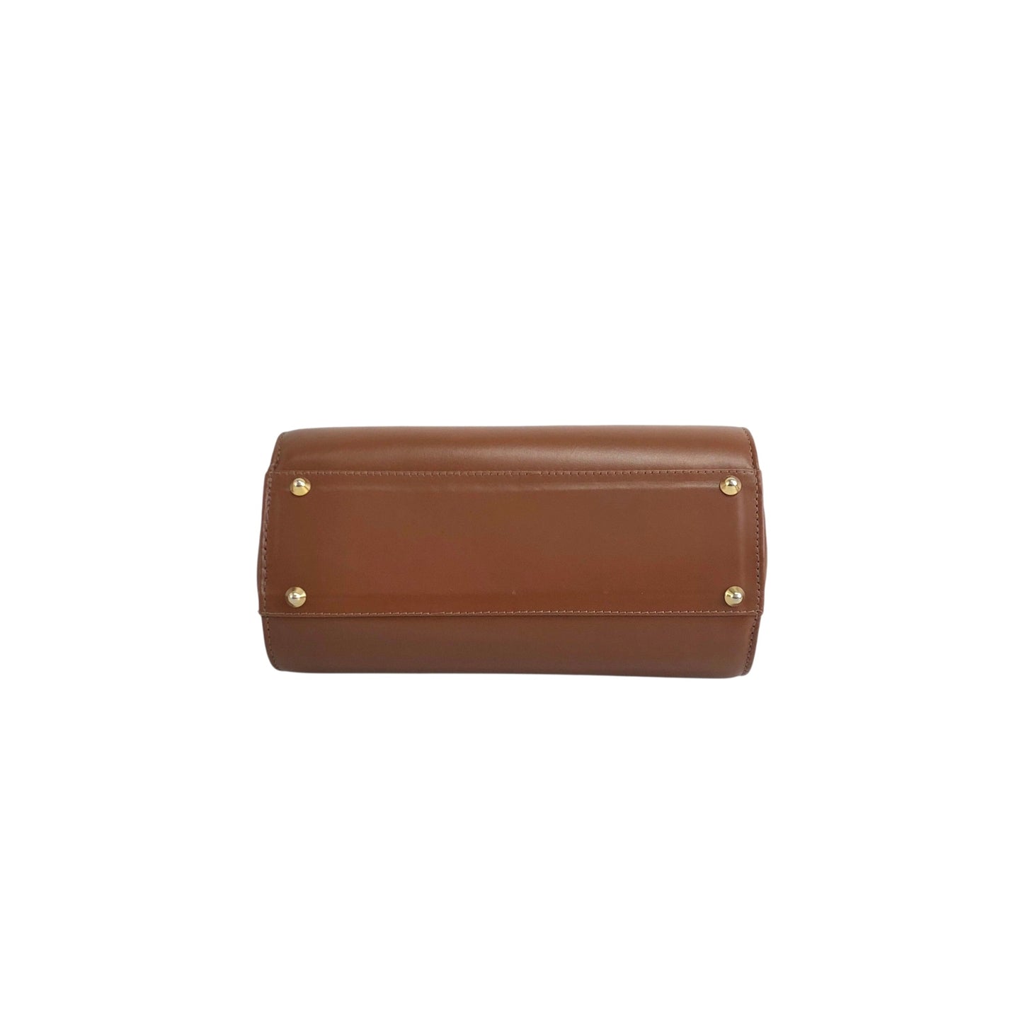 BURBERRY Top Handle Handbag Brown Vintage 6wvw6e
