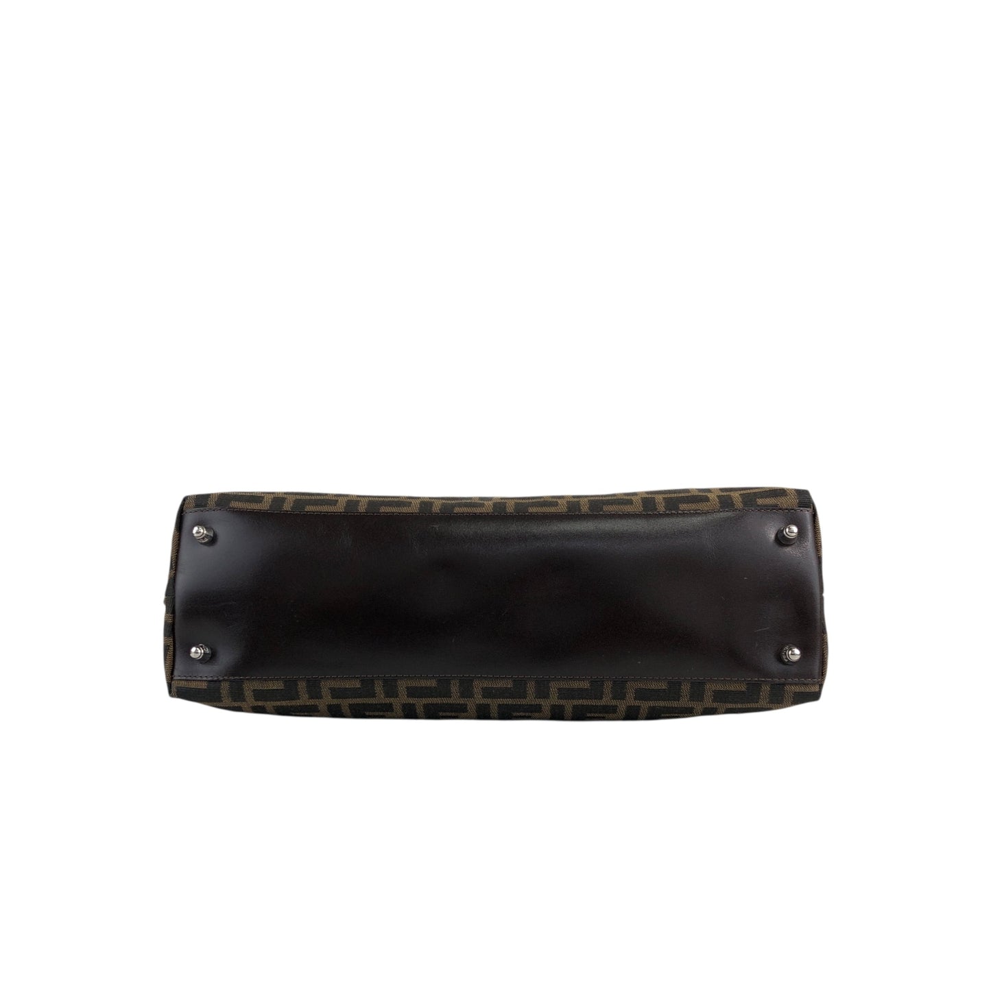 FENDI Shoulder bag Brown Vintage 3pcjz8