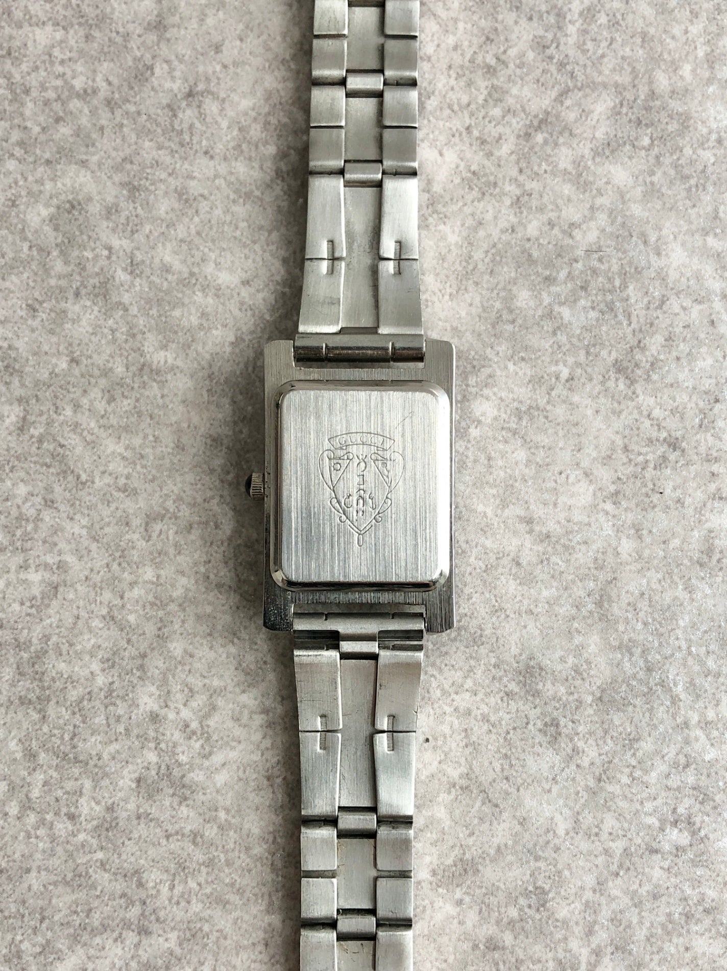 GUCCI Quartz Watch Silver Vintage dvgu3y
