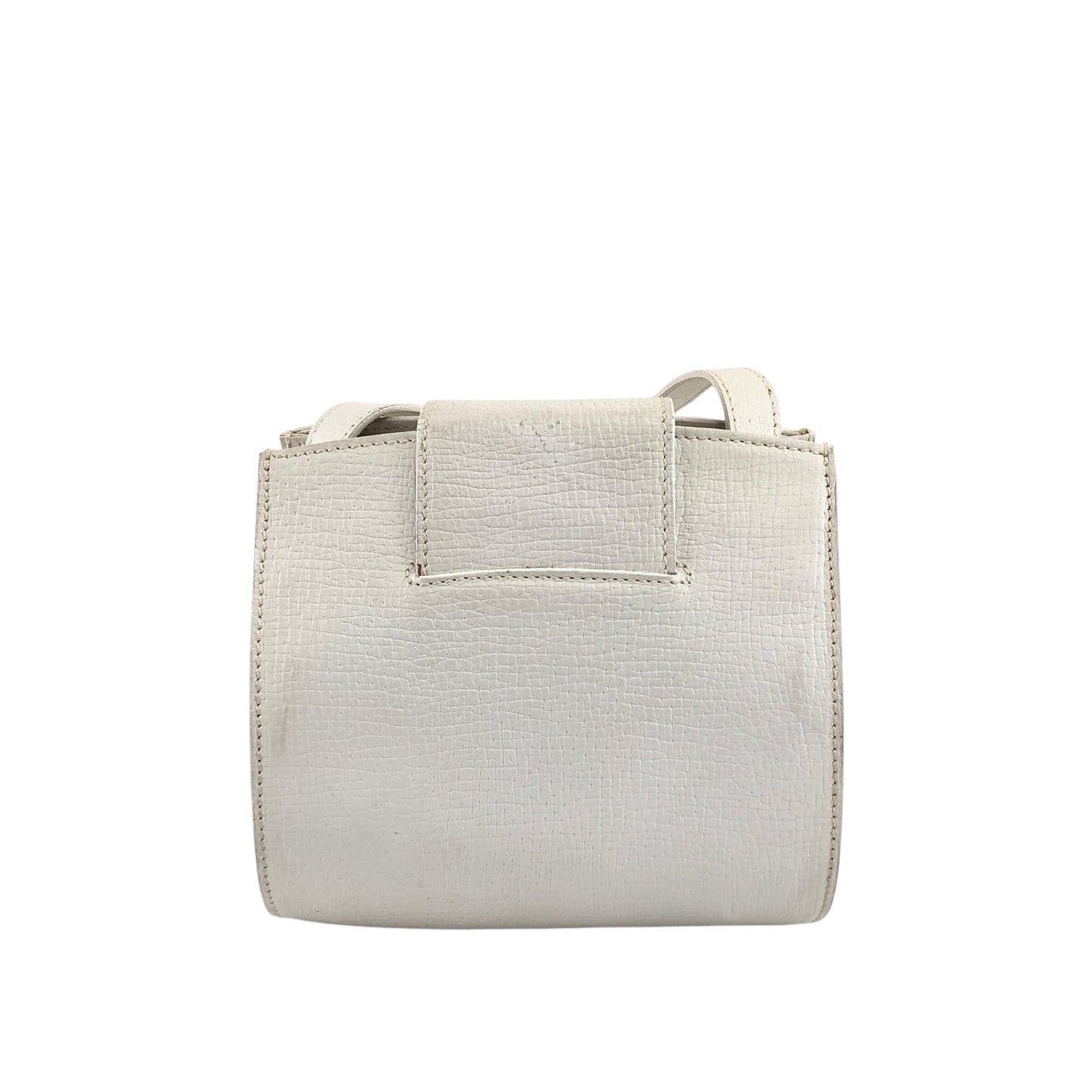 LOEWE Logo Embossed Shoulder bag Ivory Vintage sj6yij