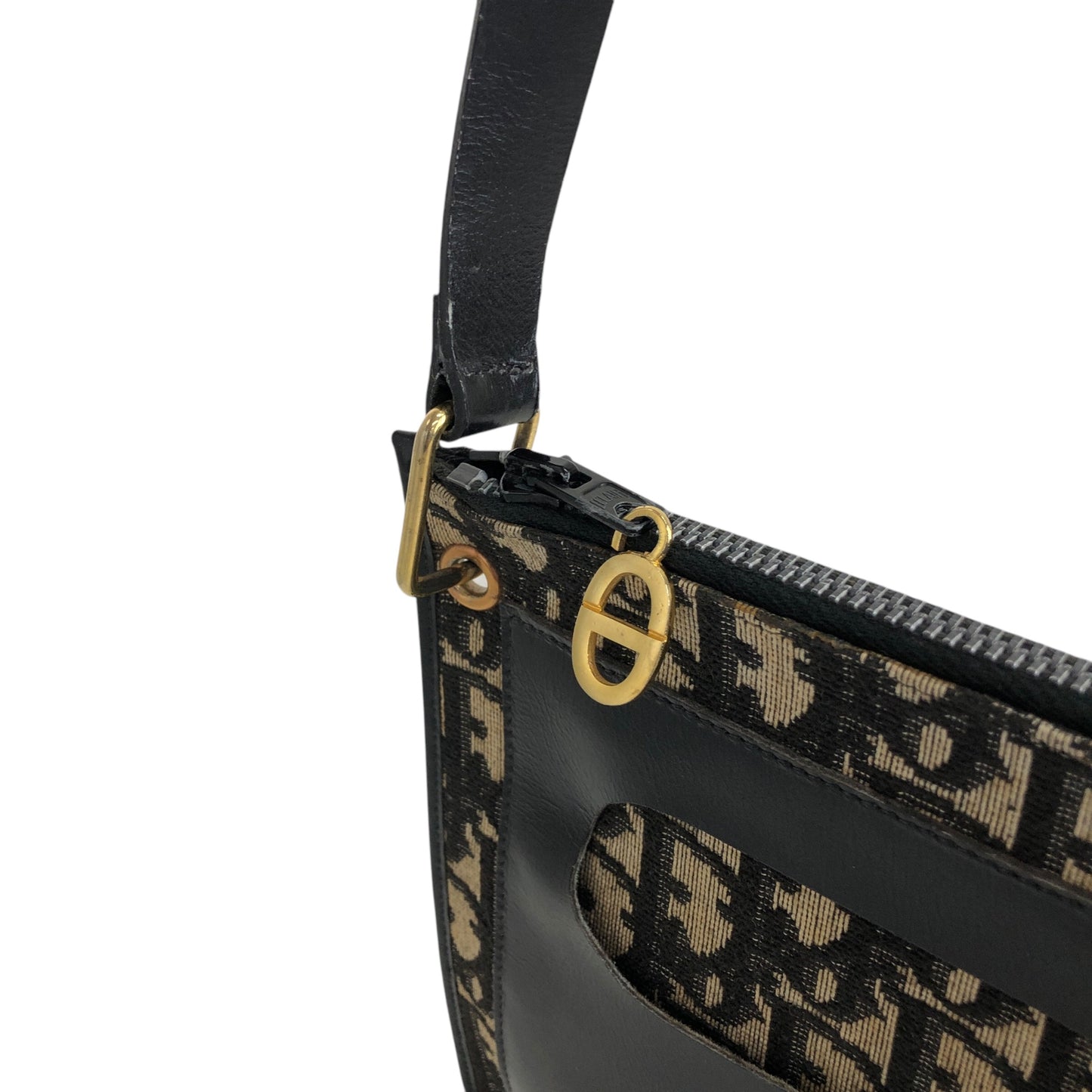 Christian Dior Trotter 肩背包 黑色 復古 z8apv6