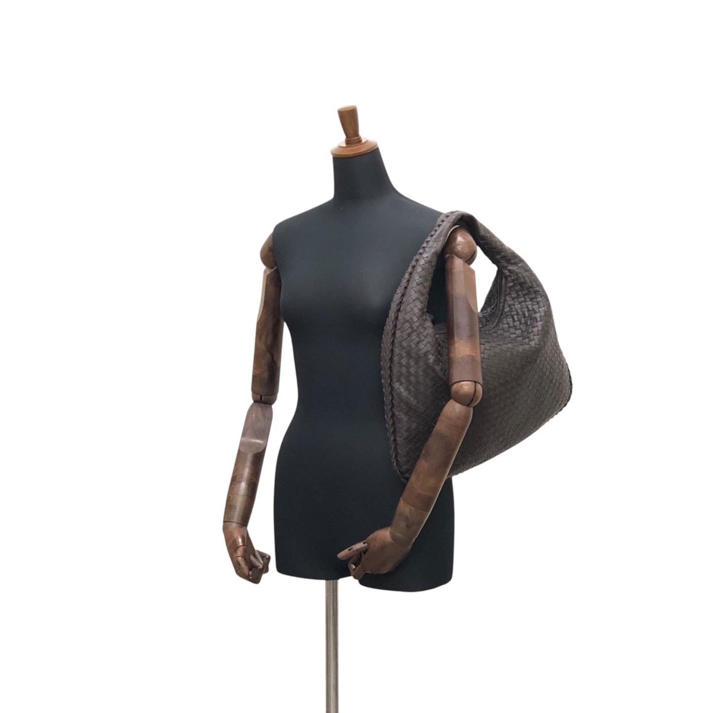 Bottega Veneta Intrecciato 單肩包 Hobobag 棕色 Vintage bmuhus