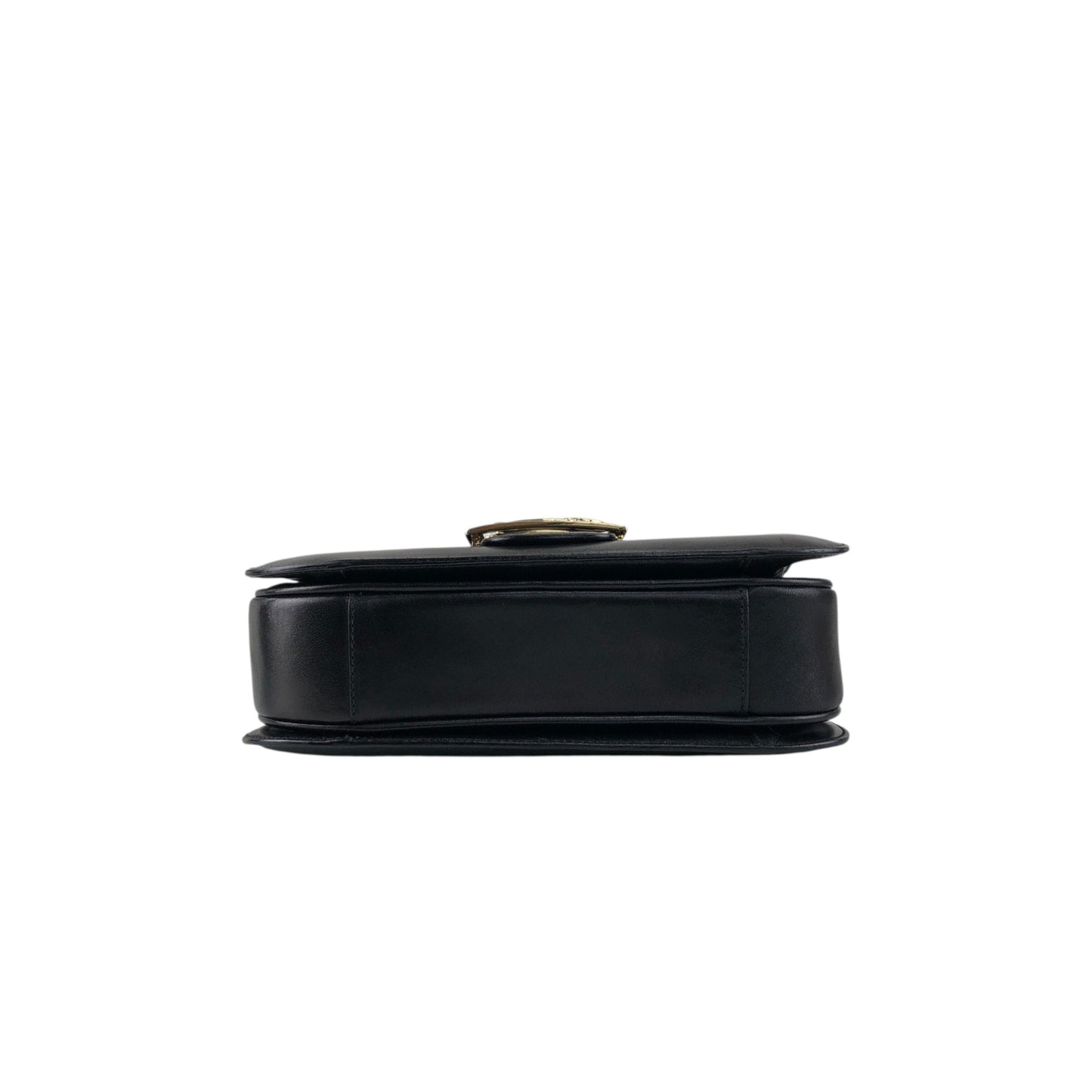 CELINE Horse Carriage Crossbody Shoulder bag Black Vintage mimnwz