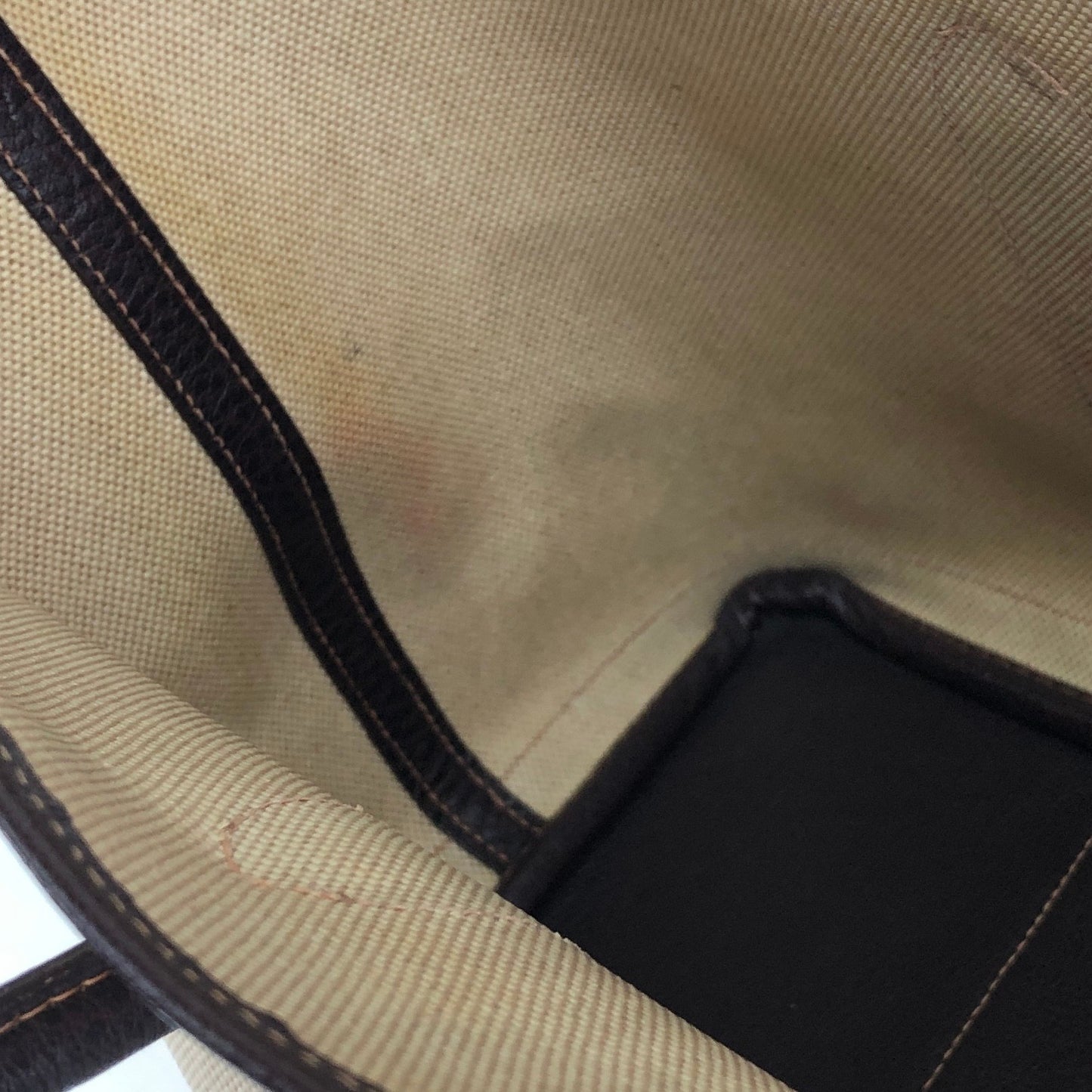 HERMES Totebag Beige Vintage ixgnpz