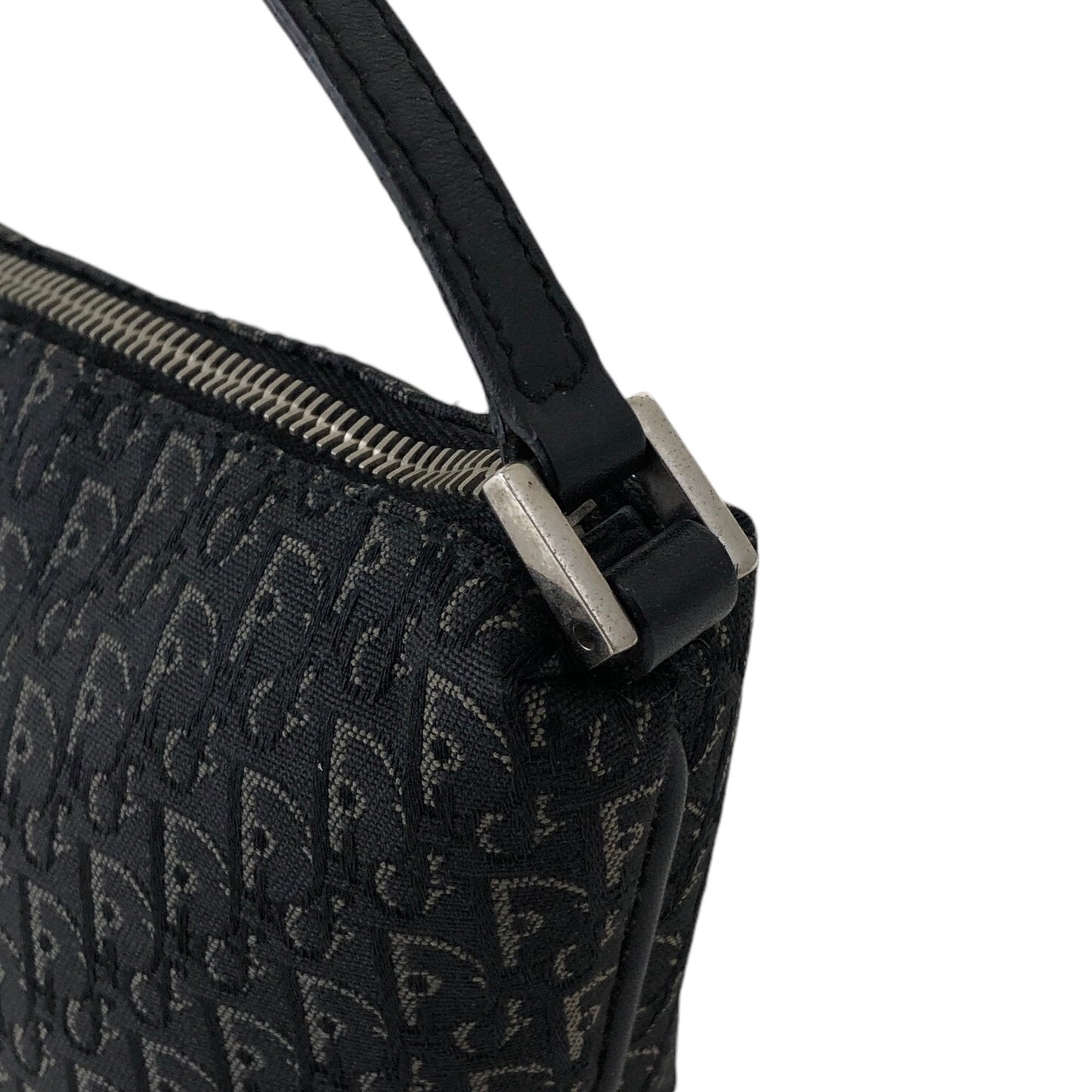 Christian Dior Trotter 小號手提包 Hobobag 黑色復古 6pu3jv