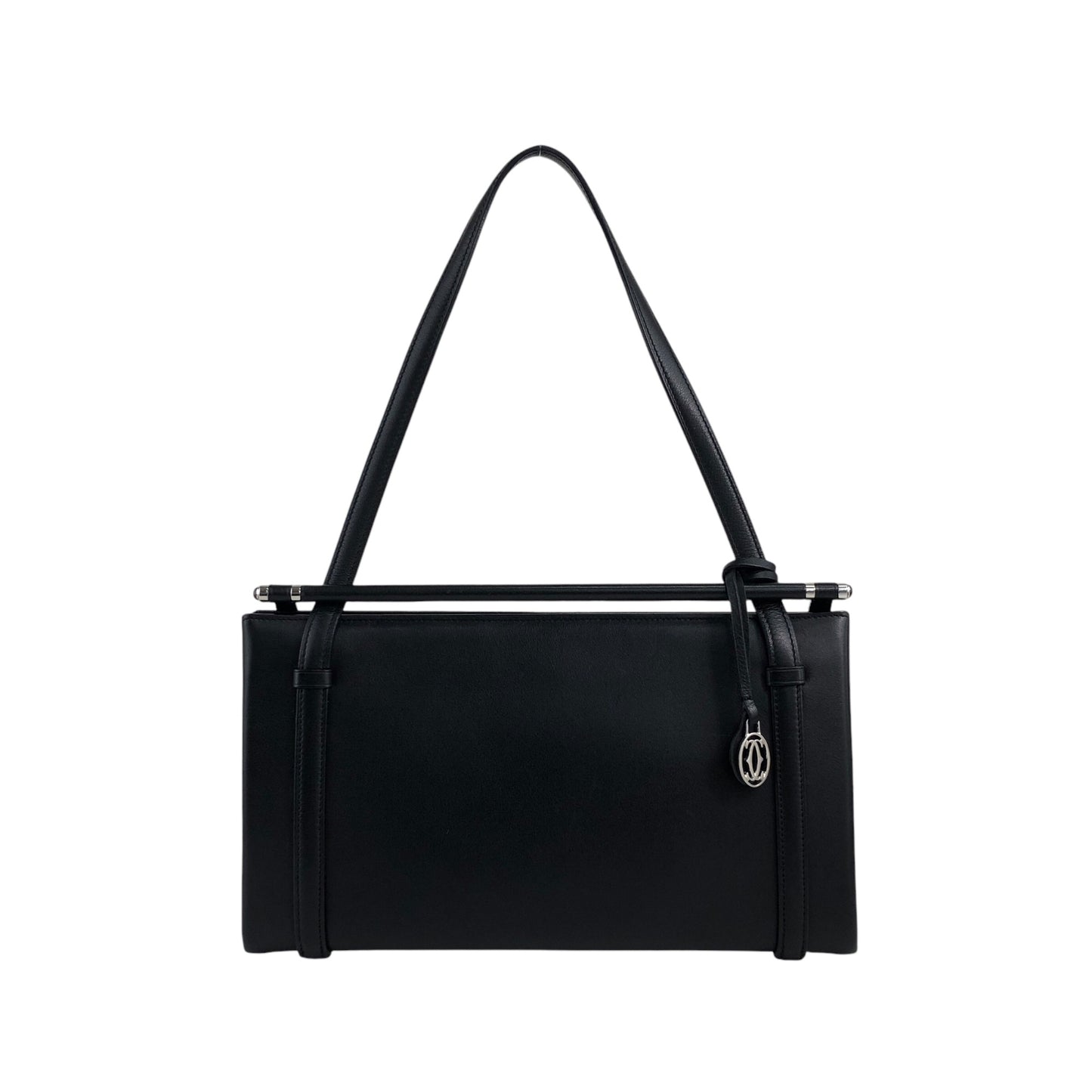Cartier Small Handbag Black Vintage n6hx3m
