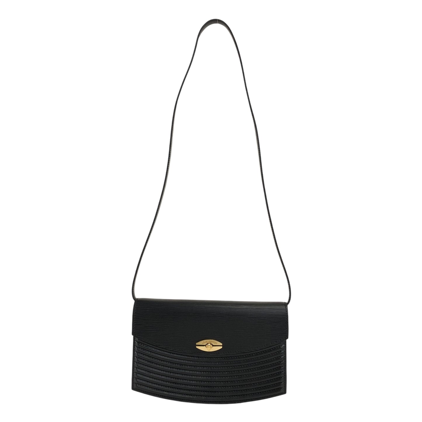 LOUIS VUITTON Epi 單肩包 黑色 M52562 復古 vdkgmn