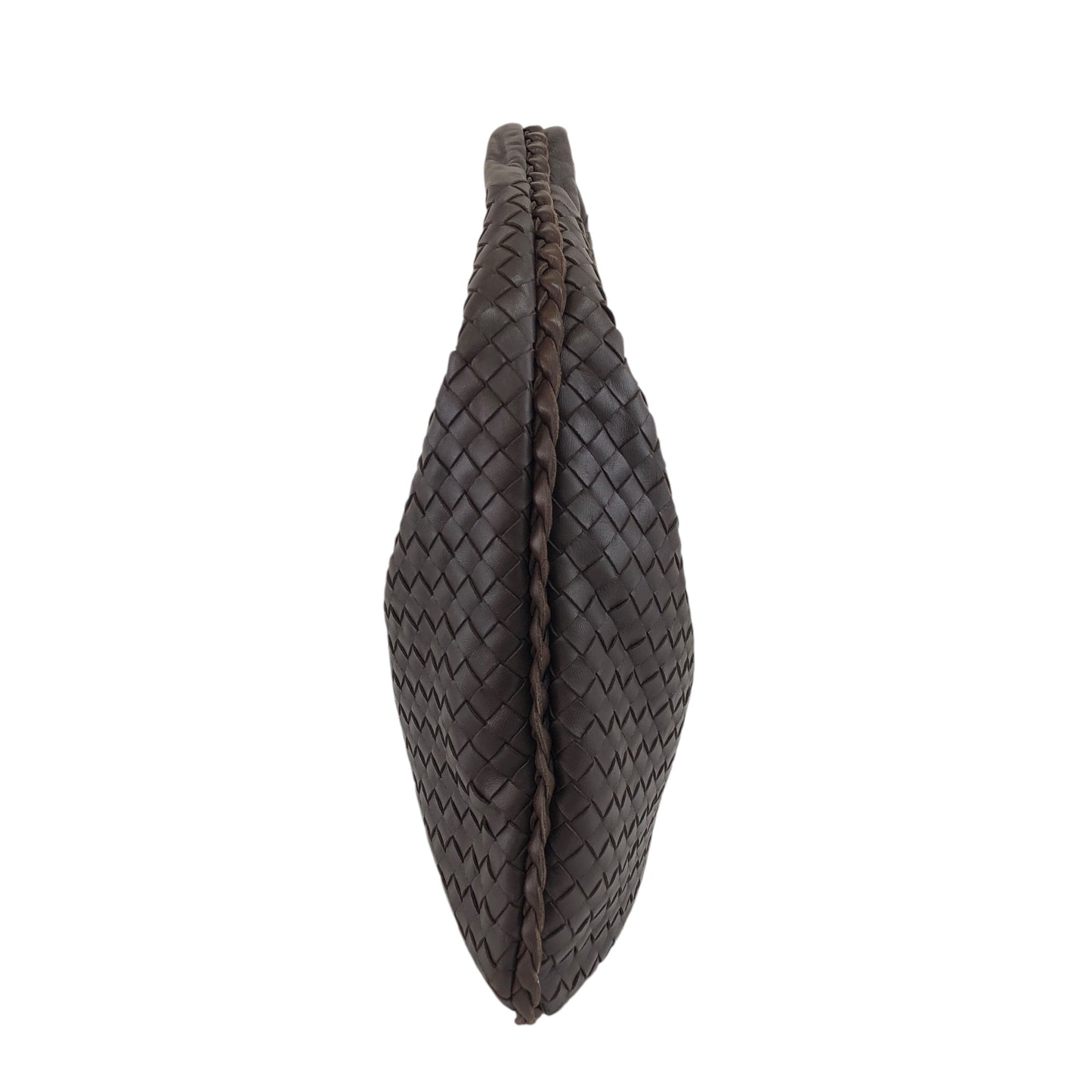 Bottega Veneta Intrecciato 單肩包 Hobobag 棕色 復古 p4gezk