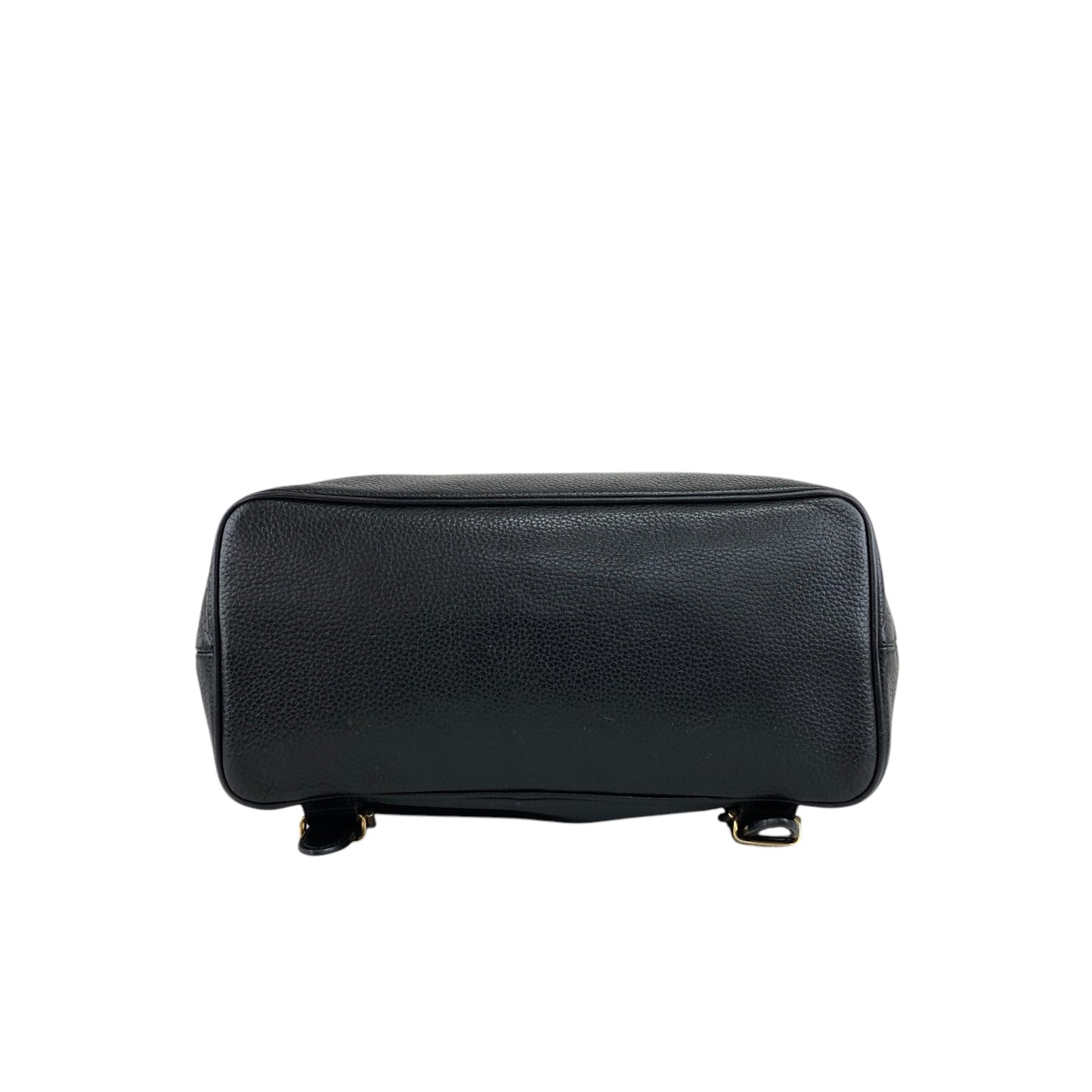 CELINE Toggle Clasp Backpack Black Vintage u7henu