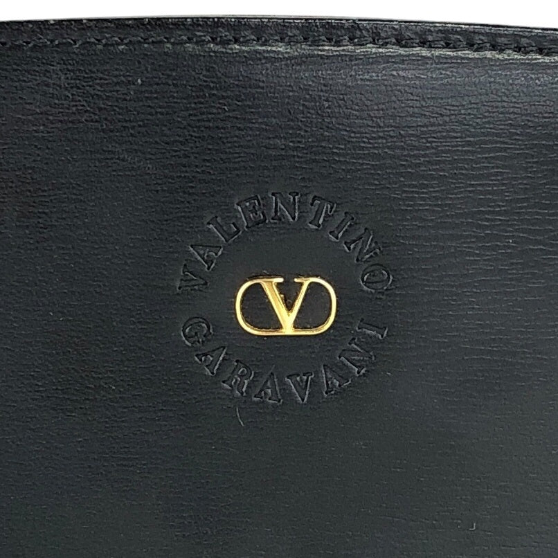 VALENTINO GARAVANI 標誌手袋 黑色 Vintage bdrkye