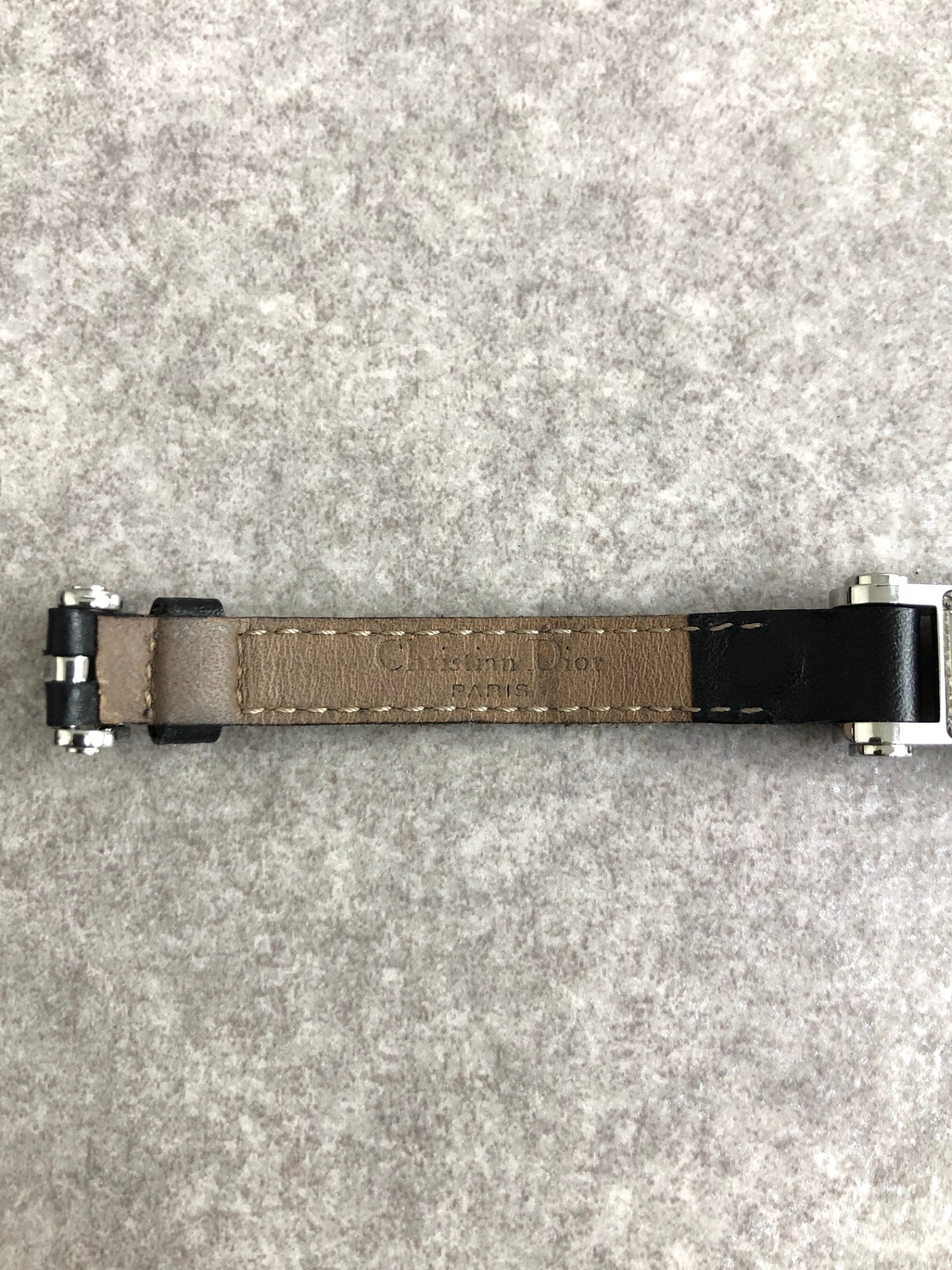 Christian Dior Watch Black Vintage c8tusy