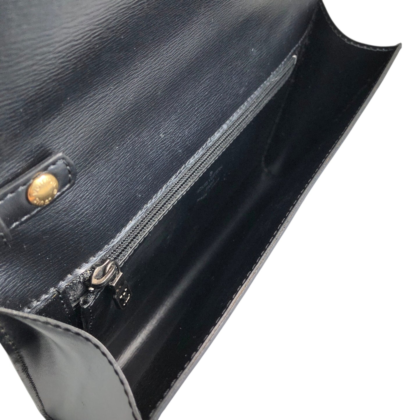 LOUIS VUITTON Epi Shoulder bag Black Vintage n8324t