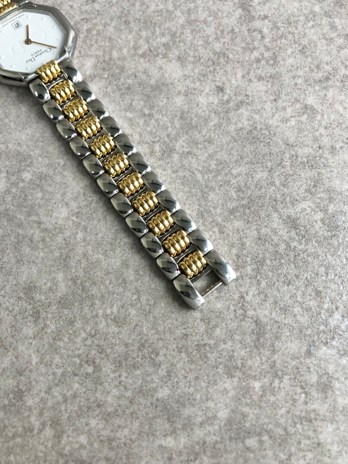 Christian Dior Watch Silver×Gold Vintage vpvxy4