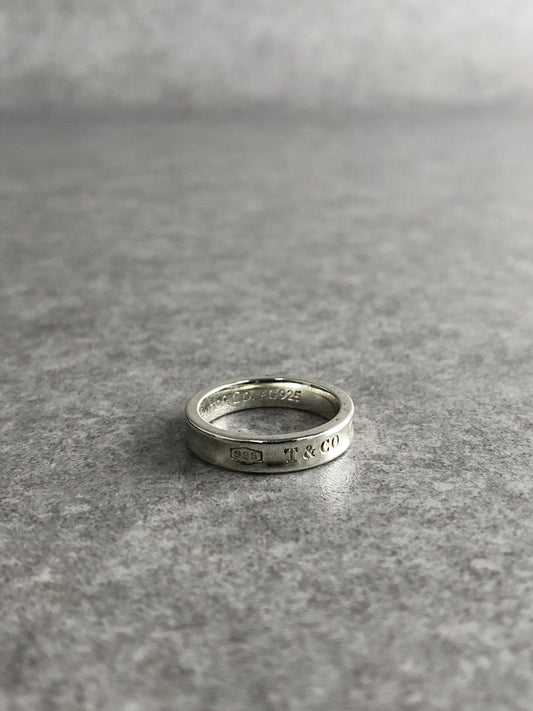 Tiffany & Co. SILVER925 Ring Silver Vintage 3wmzx7