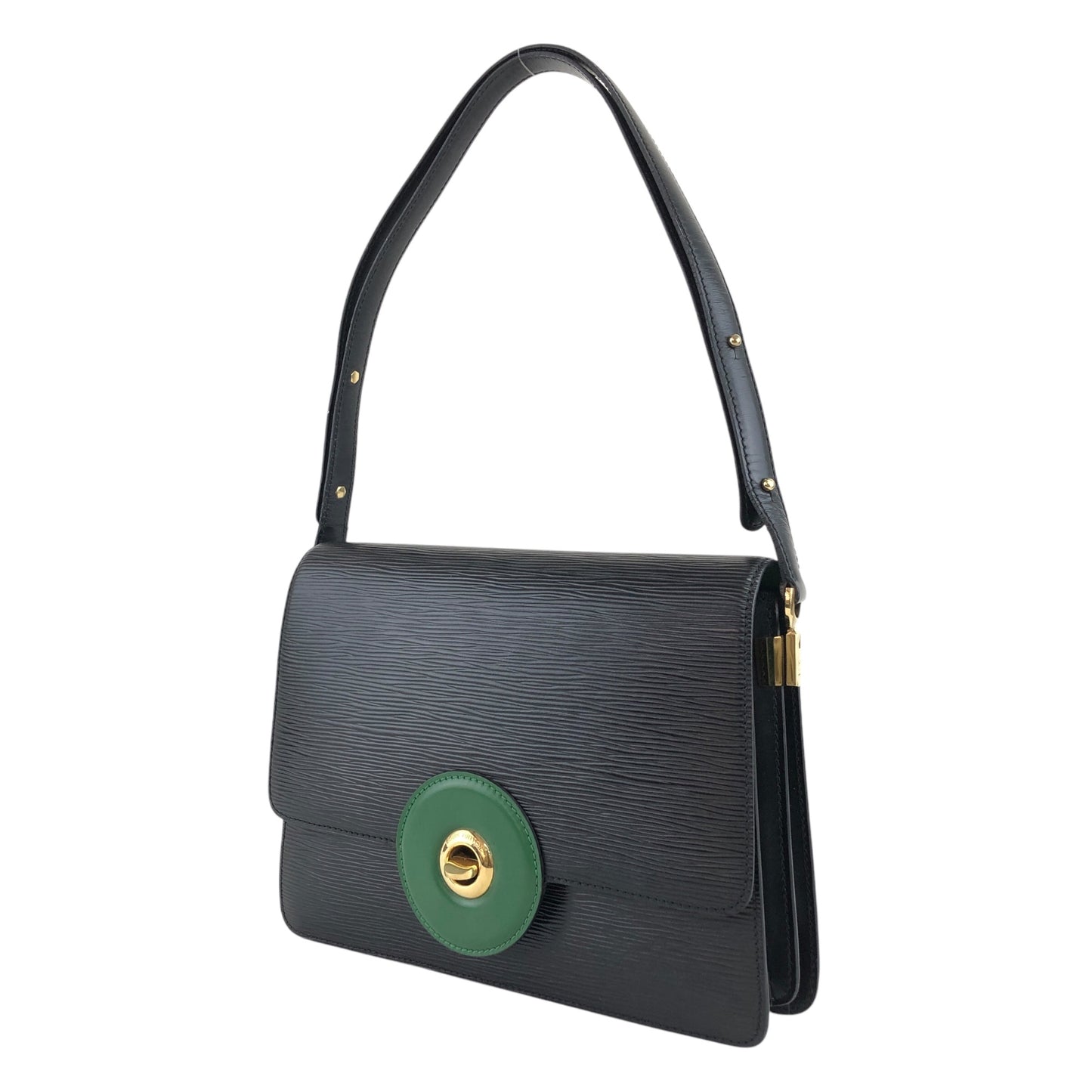 LOUIS VUITTON Epi 單肩包 綠色 復古 kdbyj8