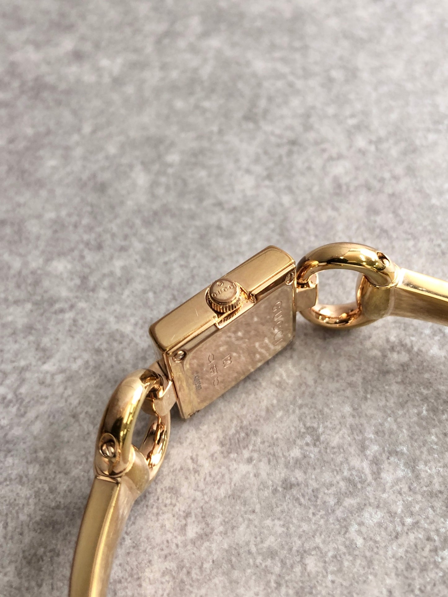 GUCCI Quartz Watch Gold Vintage mmeza3