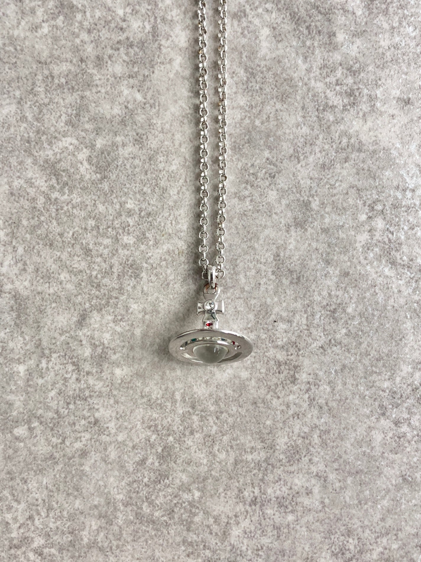 Vivienne Westwood Necklace Silver Vintage 2pmsie