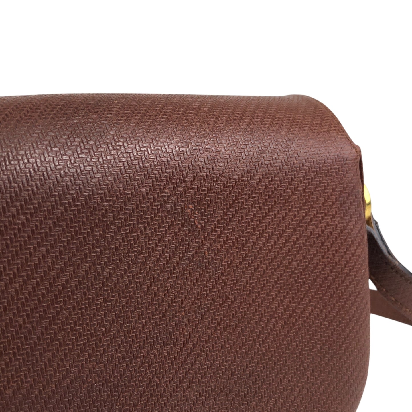 Salvatore Ferragamo Lock Shoulder bag Bordeaux Vintage 6kbanu