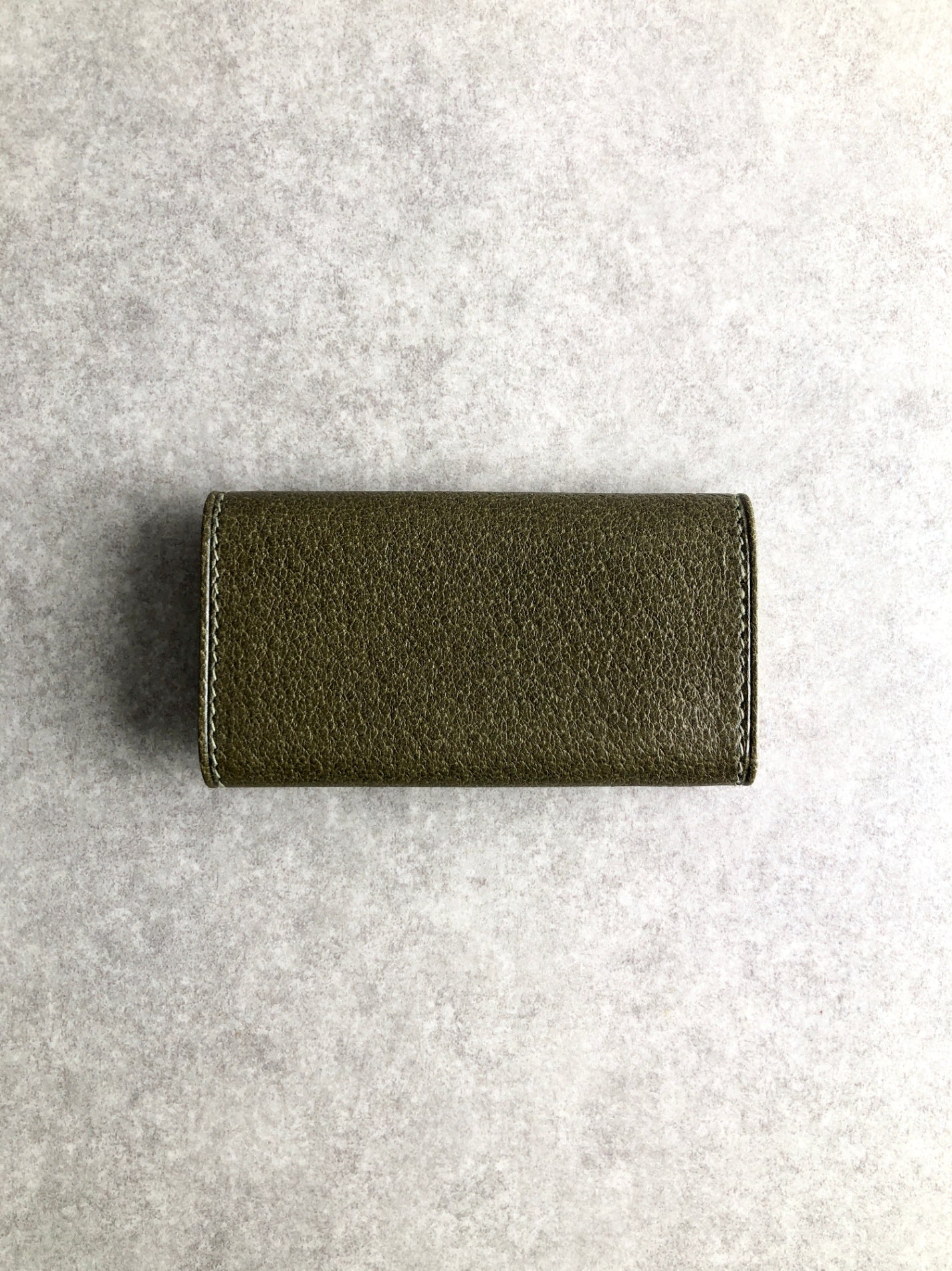 GUCCI Key Case Green Vintage sut57n
