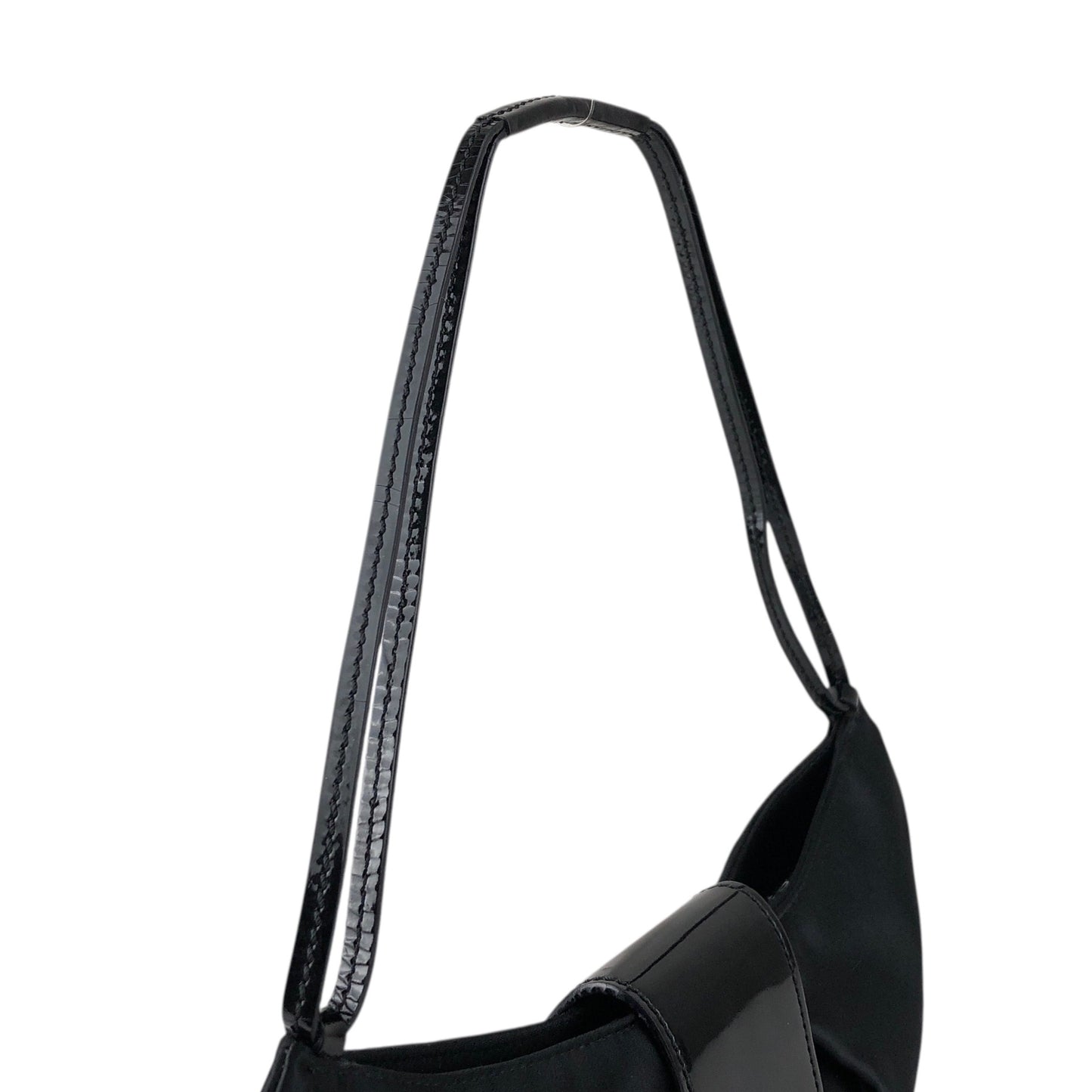 LOEWE Anagram Logo Small Handbag Black Vintage 3tugtm