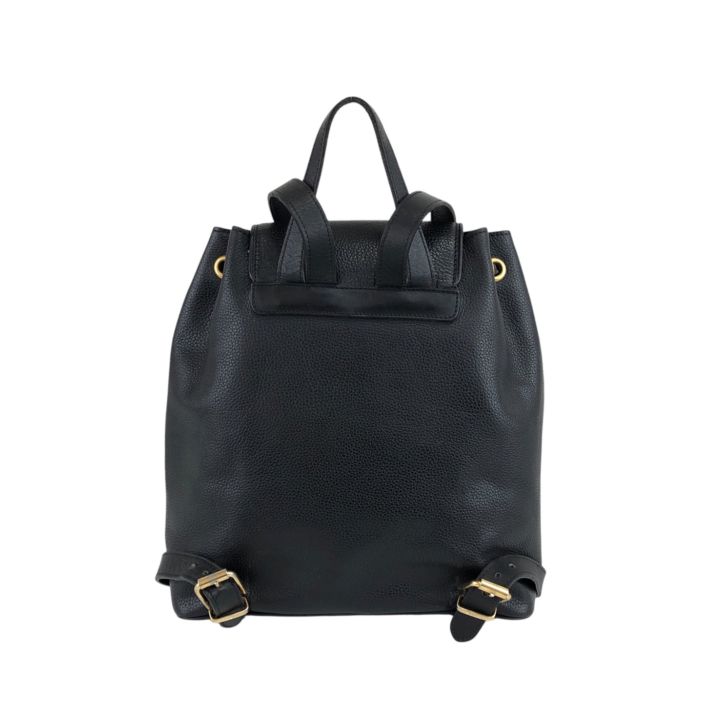 CELINE Toggle Clasp Backpack Black Vintage u7henu