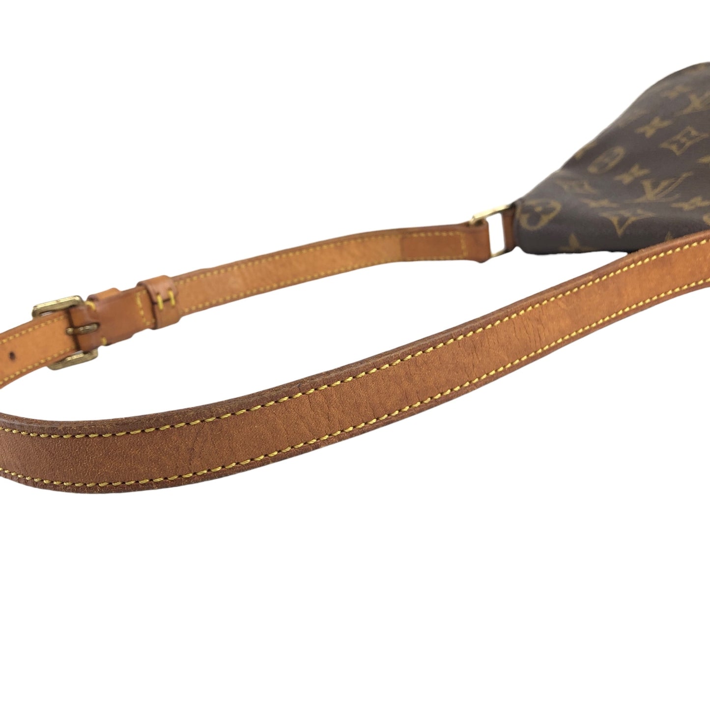 LOUIS VUITTON Monogram Shoulder bag Brown Vintage ga4vru