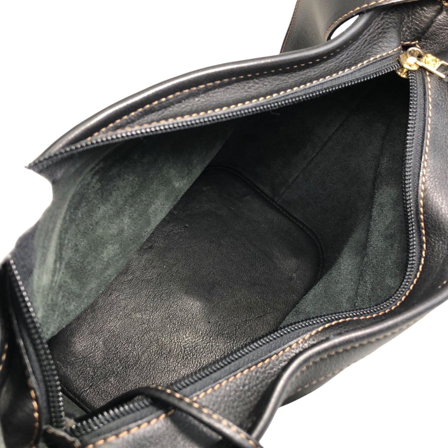 LOEWE Charm Shoulder bag Black Vintage zkuvfd