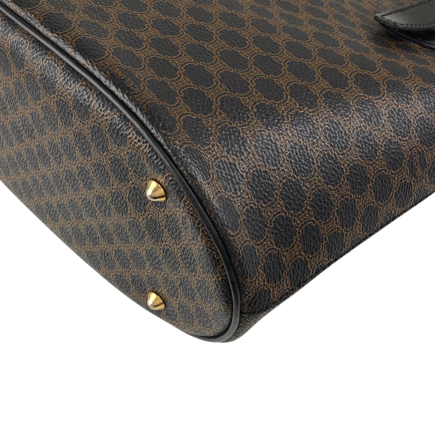 CELINE Macadam Blason Totebag Black Vintage jxzimy
