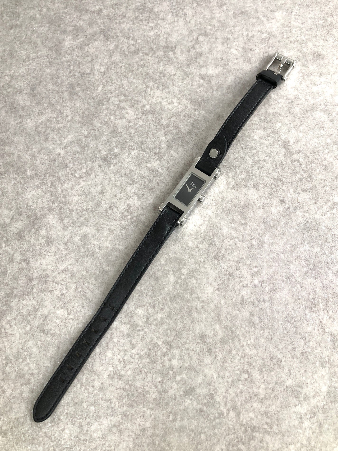 Christian Dior Watch Black Vintage c8tusy