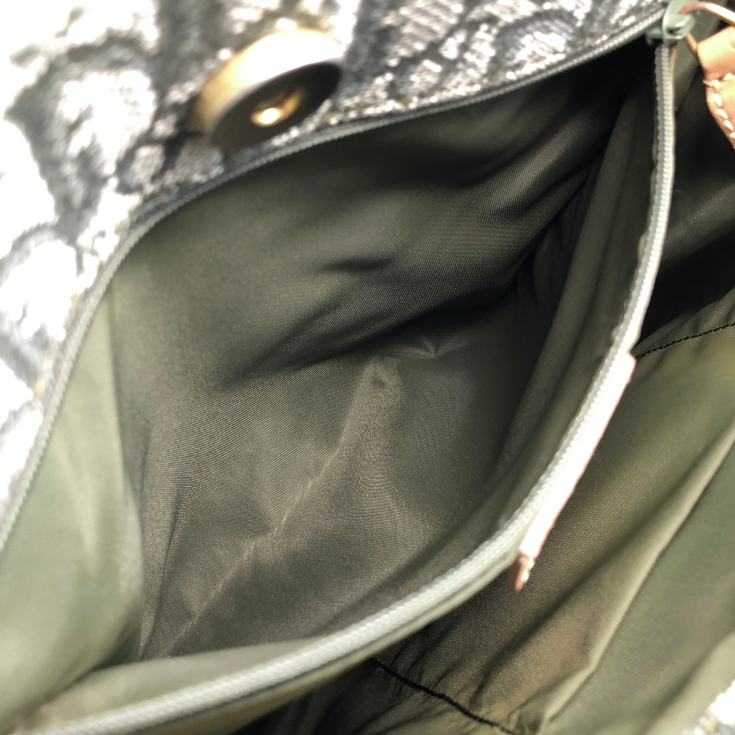 Christian Dior Trotter Handbag Green Vintage vcheai