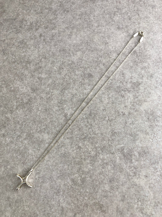 Tiffany & Co. Cross Necklace Silver Vintage 3xxk24