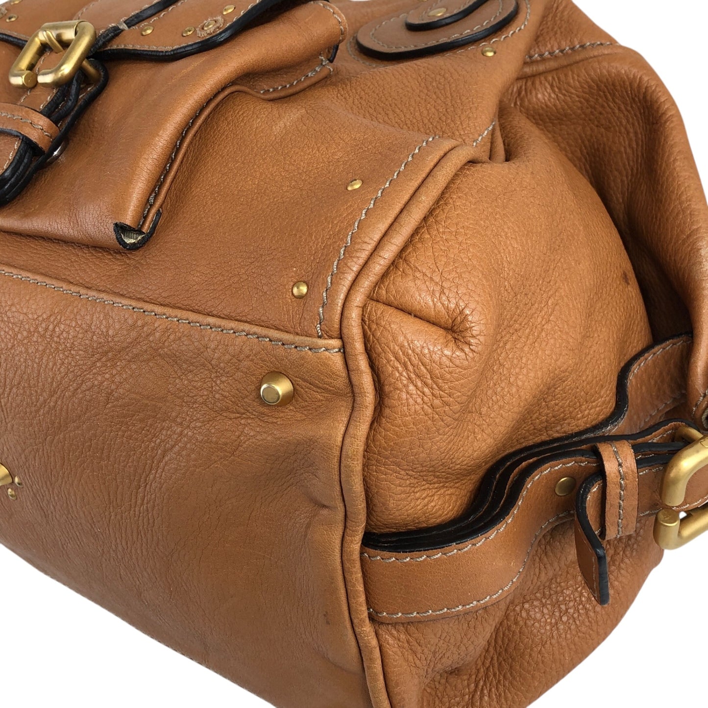 Chloe Handbag Brown Vintage chxesf