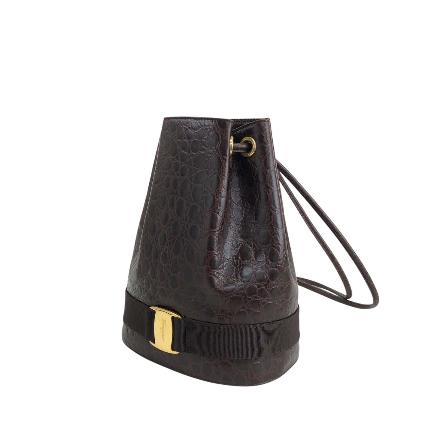 Salvatore Ferragamo Vala Backpack Brown Vintage 5t6wvc
