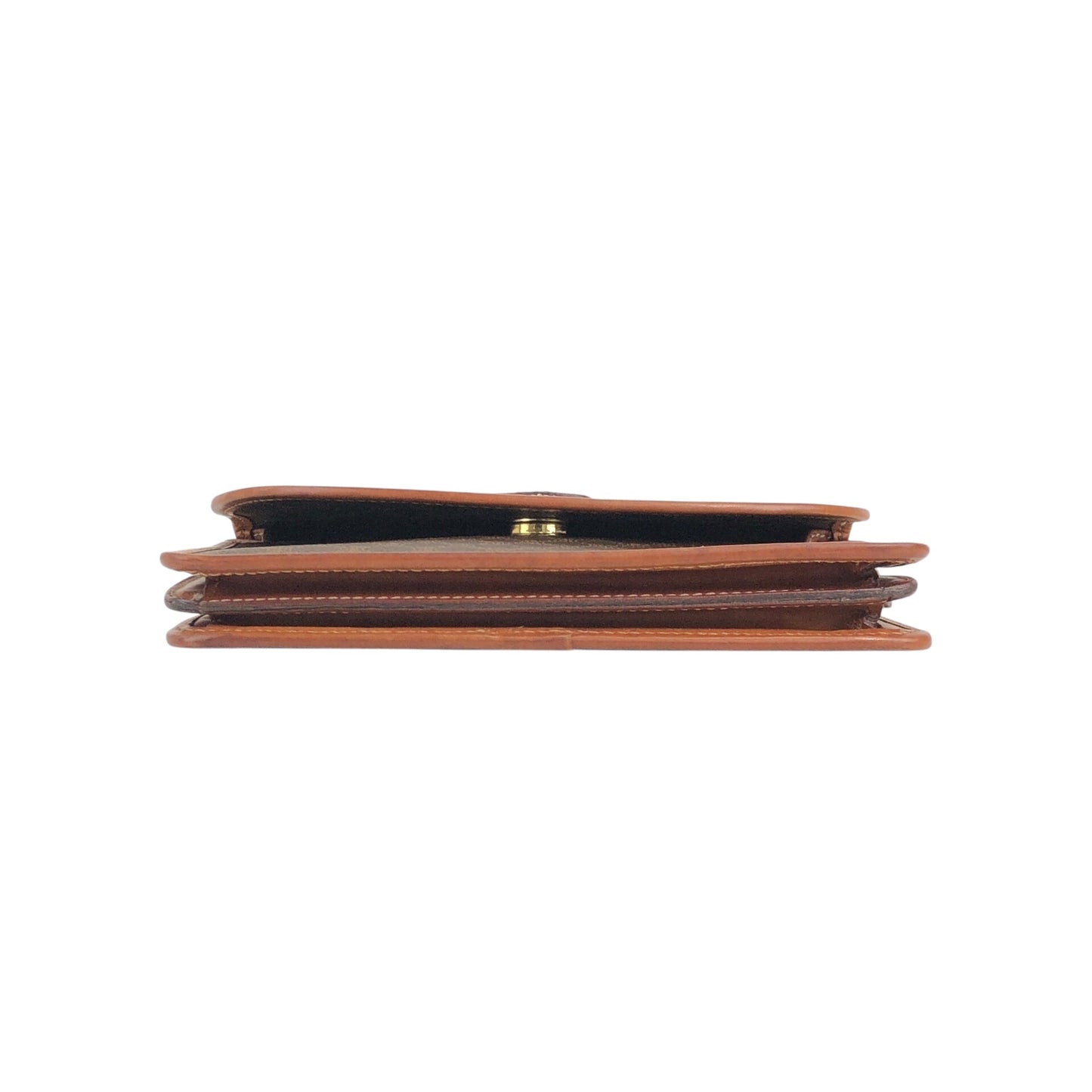 CELINE Macadam Blason Shoulder bag Brown Vintage ix2eki