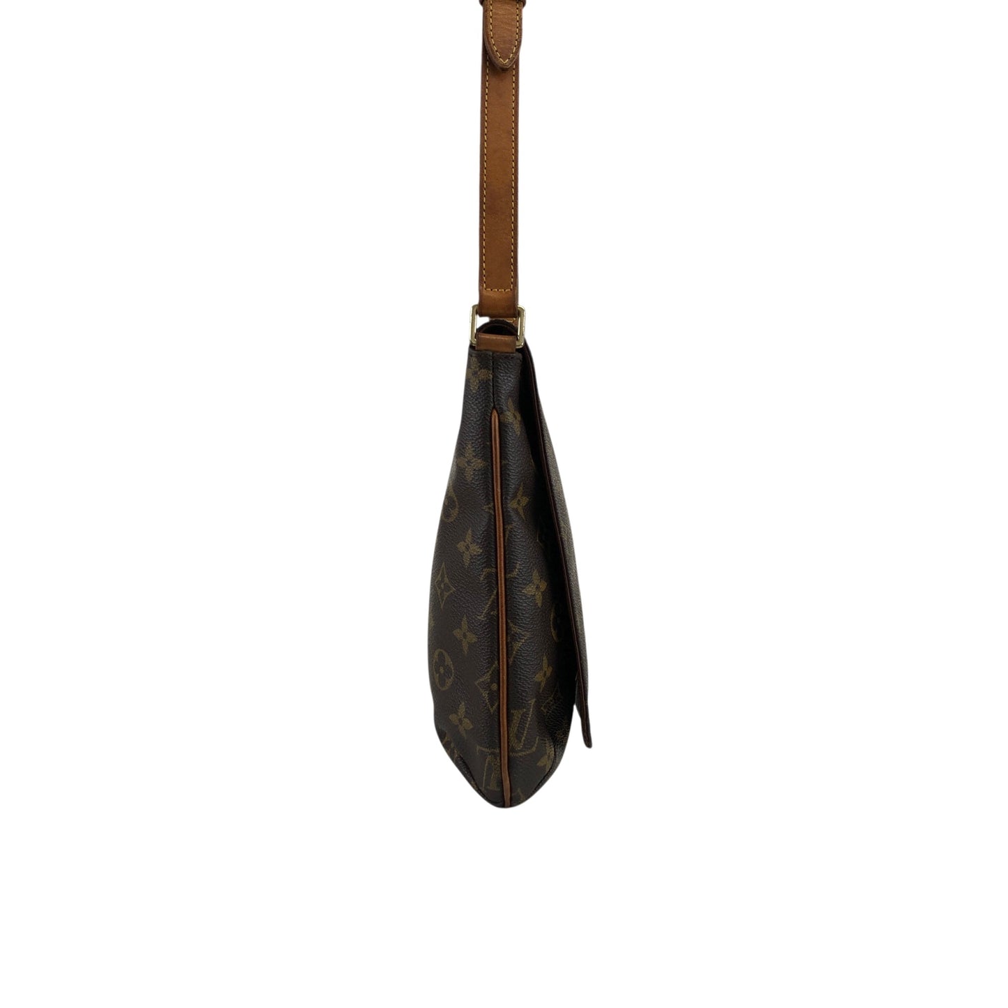LOUIS VUITTON Monogram Shoulder bag Brown Vintage ga4vru